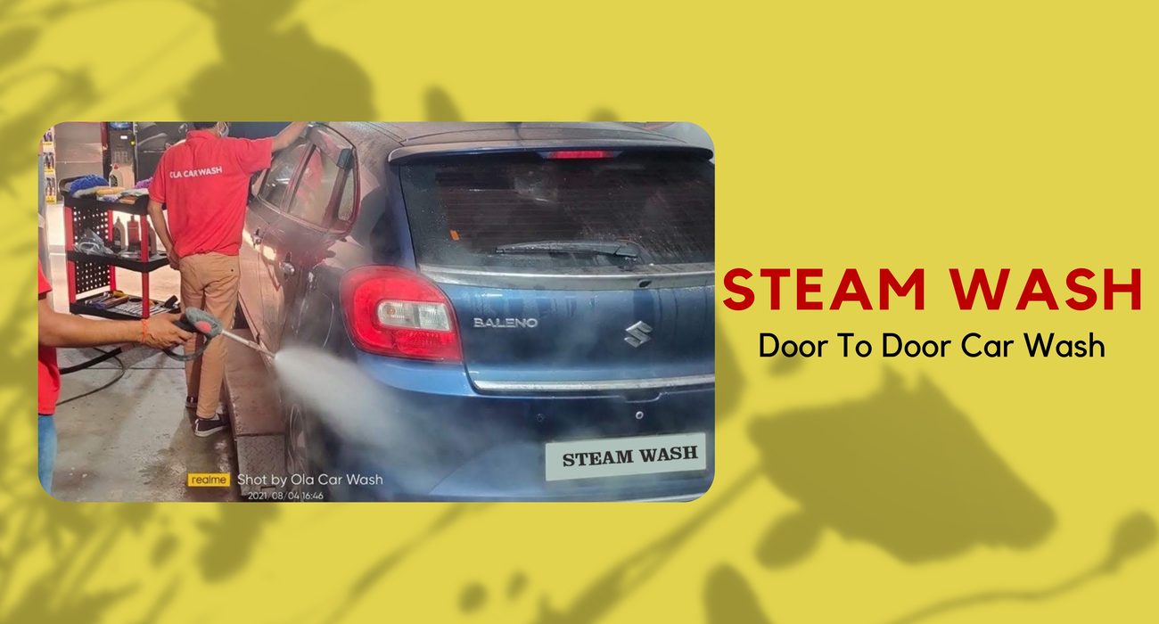 steam car wash at home